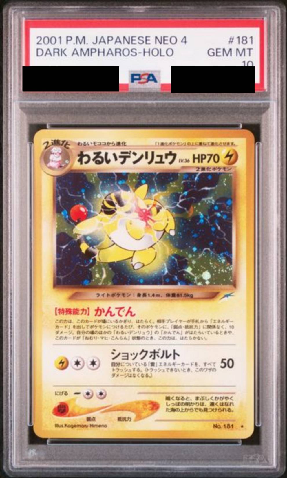 PSA10】わるいデンリュウLV.36 [旧裏] – MEETS - トレーディングカード