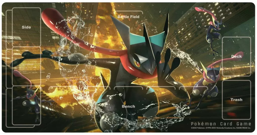 ポケモンカードゲーム 公式 プレイマット かがやくゲッコウガ プレイマット 未開封
