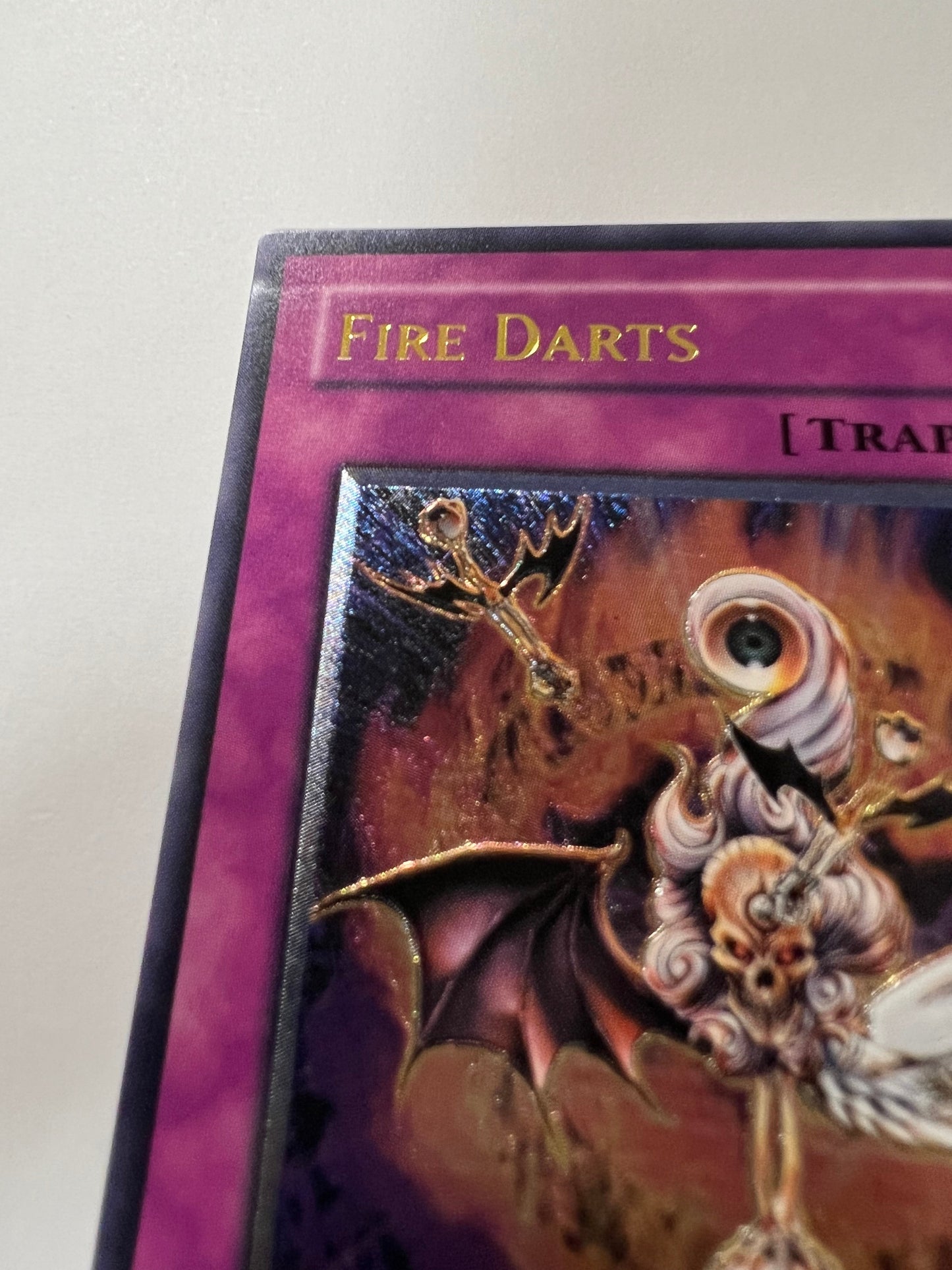 【状態 B-】旧アジア☆FIRE DARTS /ファイアーダーツ “ アルティメットレア ” (CRV-AE049) 「罠」