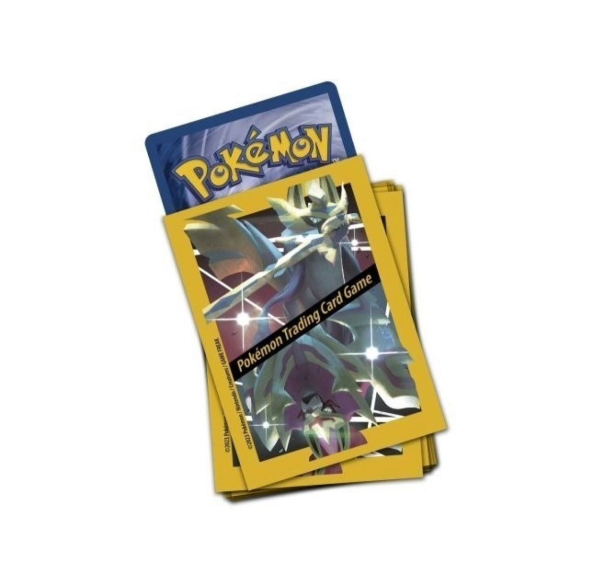 【状態 未開封】 ポケモンカードゲーム  海外限定デッキシールド(スリーブ) 『ザシアン＆ザマゼンタ』