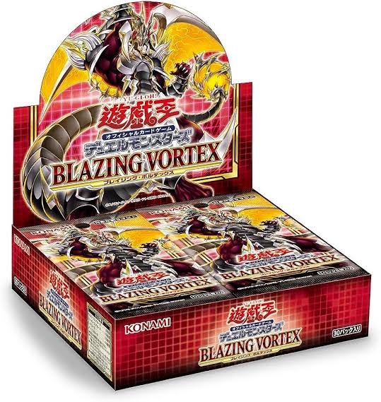 遊戯王　未開封BOX【BLAZINGVORTEX　(ブレイジングボルテックス)　プラスワン付き】