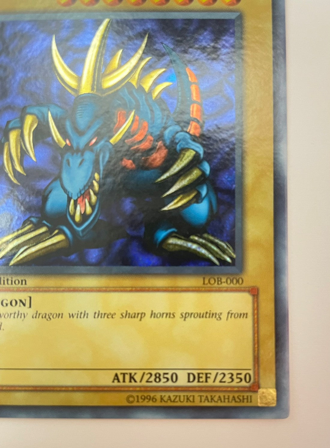 【良品】トライホーンドラゴン アジア シークレット LOB-000 TRI-HORNED DRAGON /トライホーン・ドラゴン[旧ｱｼﾞｱｼｰｸﾚｯﾄ]《1st