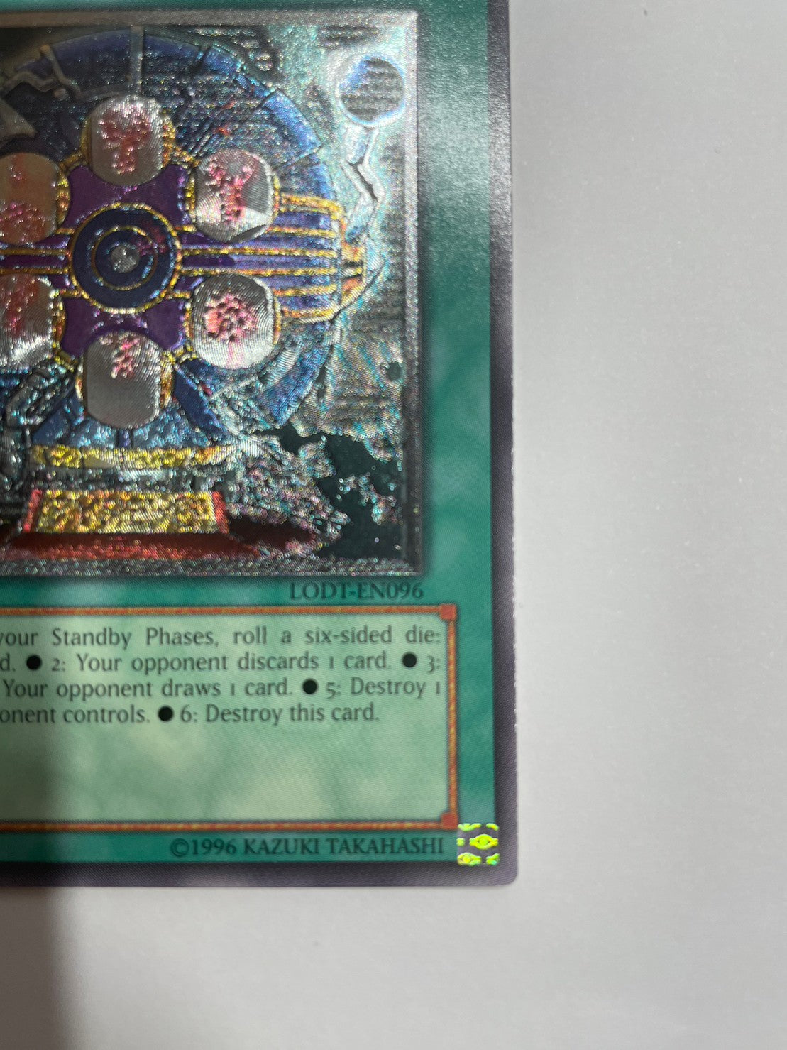 デンジャラスマシン TYPE-6  英語 ‘‘ レリーフ ‘‘ (LODT-EN096）「魔法」【状態B+】