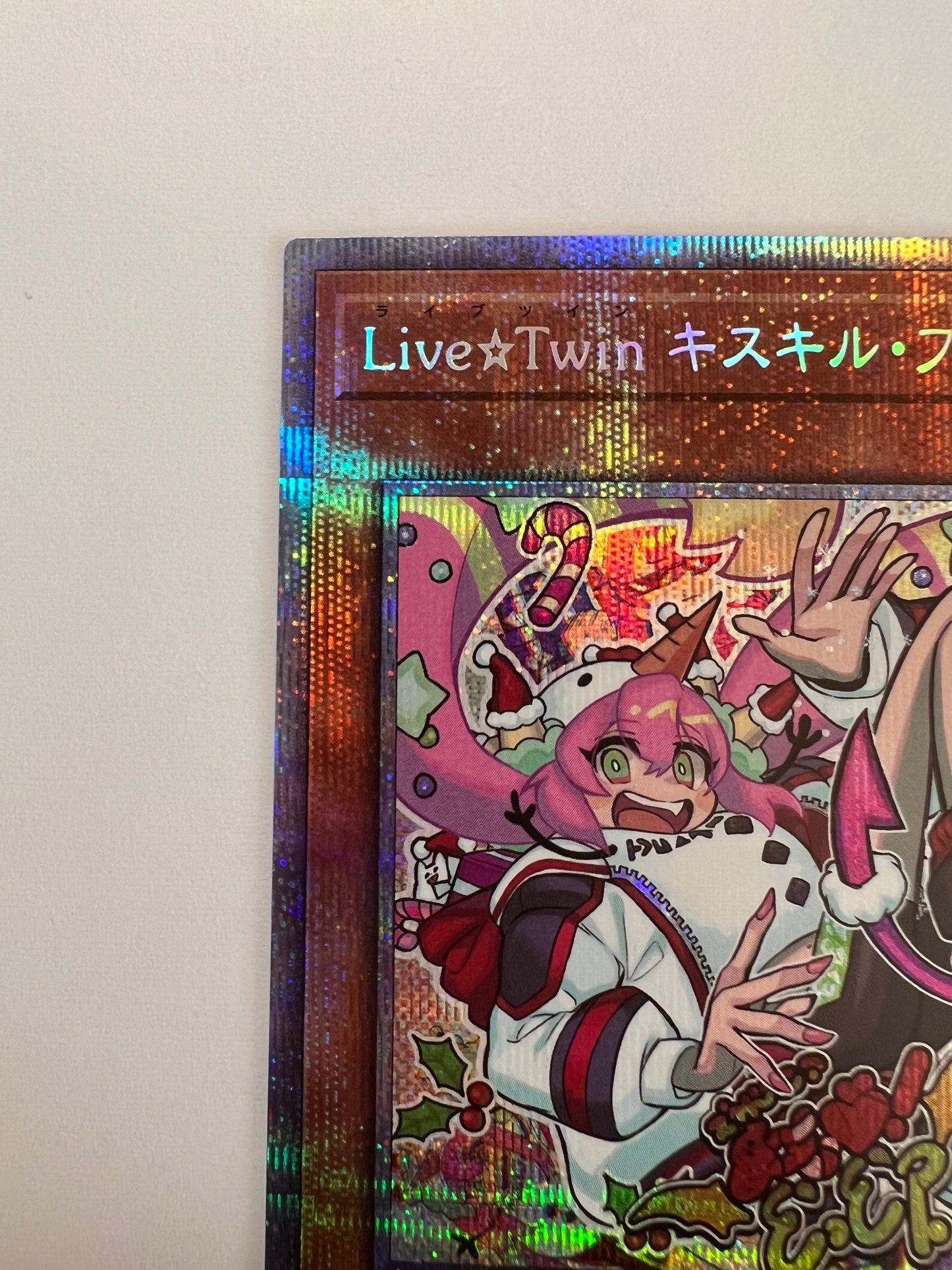 ☆Ｌｉｖｅ☆Ｔｗｉｎ　キスキル・フロスト“ プリズマティックシークレットレア ” (LIOV-JP017)「効果/モンスター」【状態  】