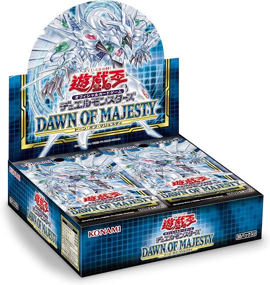 遊戯王　未開封BOX【DAWN OF MAJESTY 再販分（ドーンオブマジェスティ）】