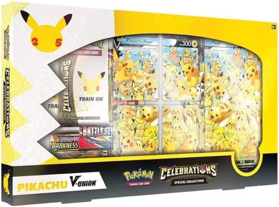 未開封 ポケモンカードゲーム 海外版 25周年記念 ピカチュウ V ユニオン コレクション パック