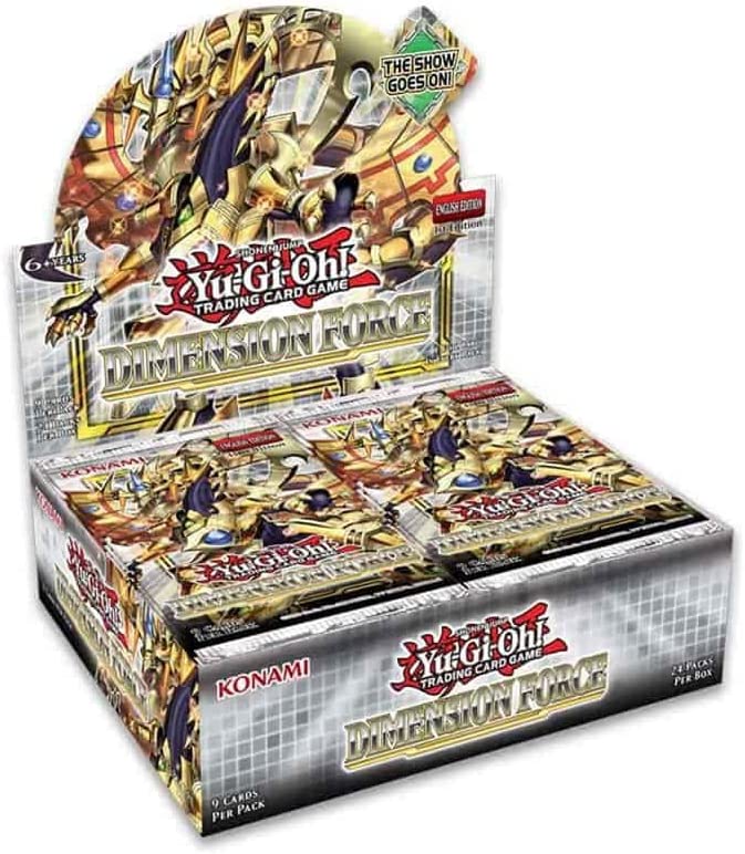 遊戯王　未開封BOX【英語版 Dimension Force ディメンション・フォース 1st Edition】