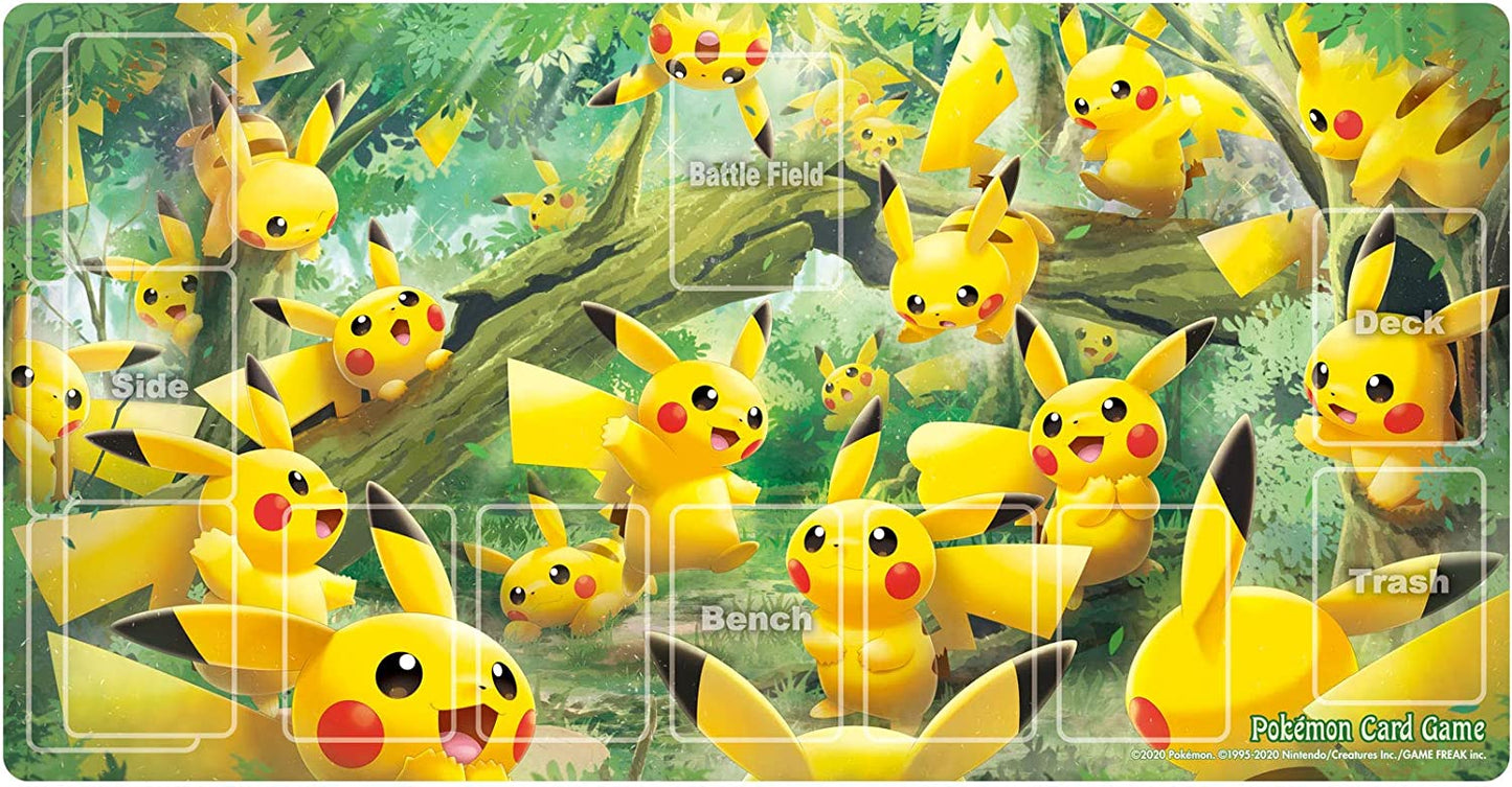 ★2周年セール★　ポケモンカードゲーム  公式 プレイマット ピカチュウの森 未開封