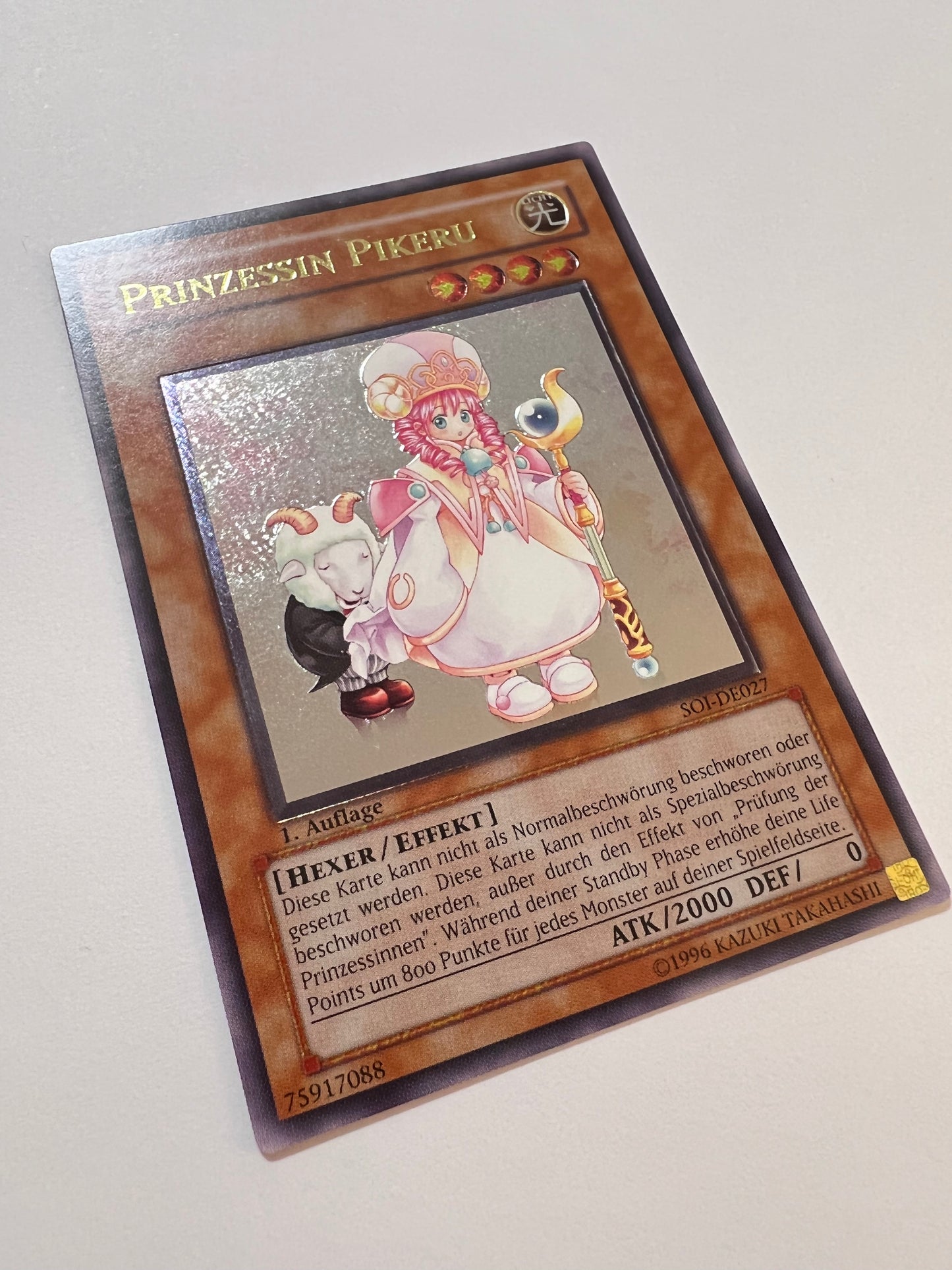 【状態 B＋ 】☆ 魔法の国の王女ピケル “ アルティメットレア ” 海外  (SOI-EN027)「効果/モンスター」