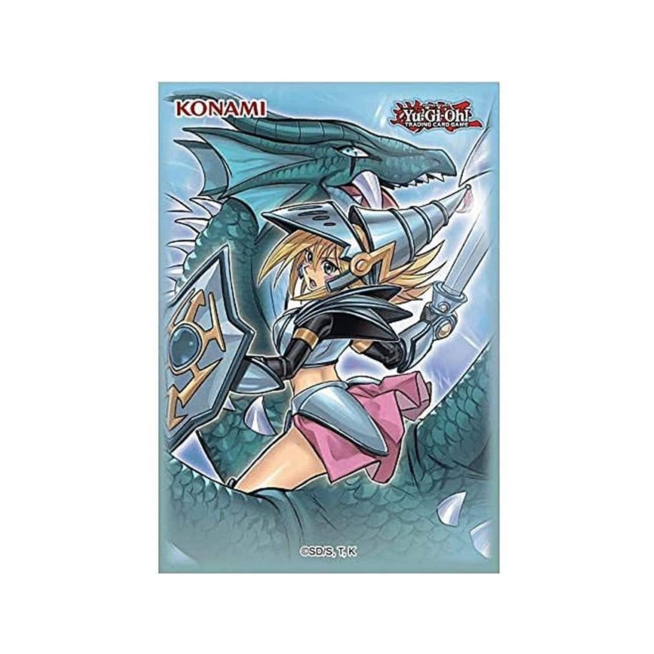 遊戯王　海外公式スリーブ　デュエリストカードプロテクター【竜騎士ブラックマジシャンガール】50枚入り