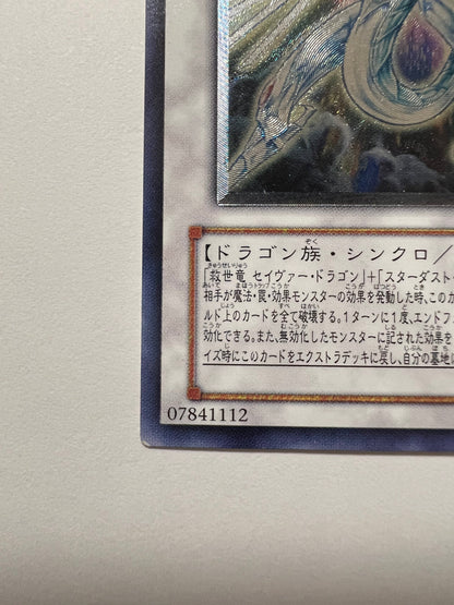 【状態C】セイヴァー・スター・ドラゴン“ レリーフ ” 「シンクロ　モンスター」