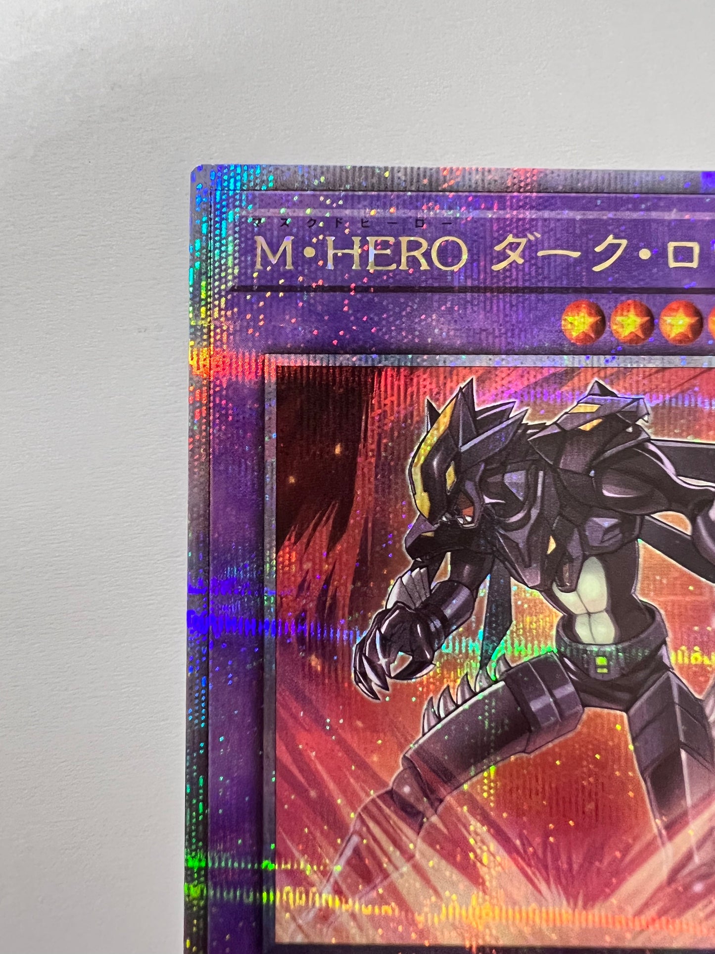 ☆MHEROダークロウ “ 25thレア ” (RC04-JP026) 「融合」【状態 A】