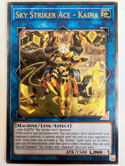 ☆ 閃刀姫-カイナ "海外レリーフ"  英語 (OP11-EN002)「リンク/モンスター」