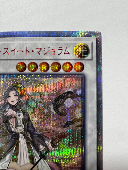 【状態  B-】☆アロマセラフィースイート・マジョラム“ 20th シークレットレア ” (CHIM‐JP034)「シンクロ/効果/モンスター」